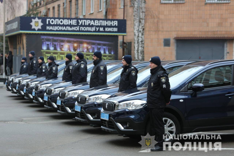 Поліція Києва отримала новий службовий автотранспорт 2