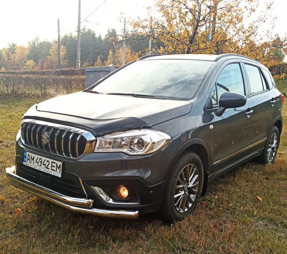 Кенгурятник на SX4 1