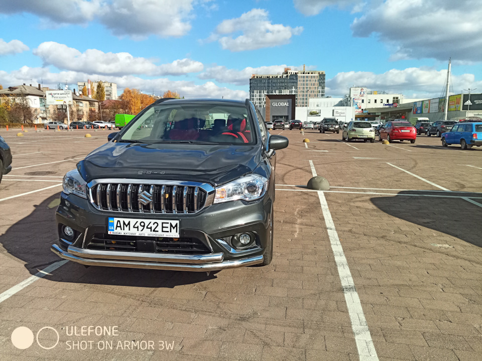 Кенгурятник на SX4 2