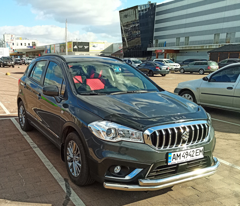Кенгурятник на SX4 4