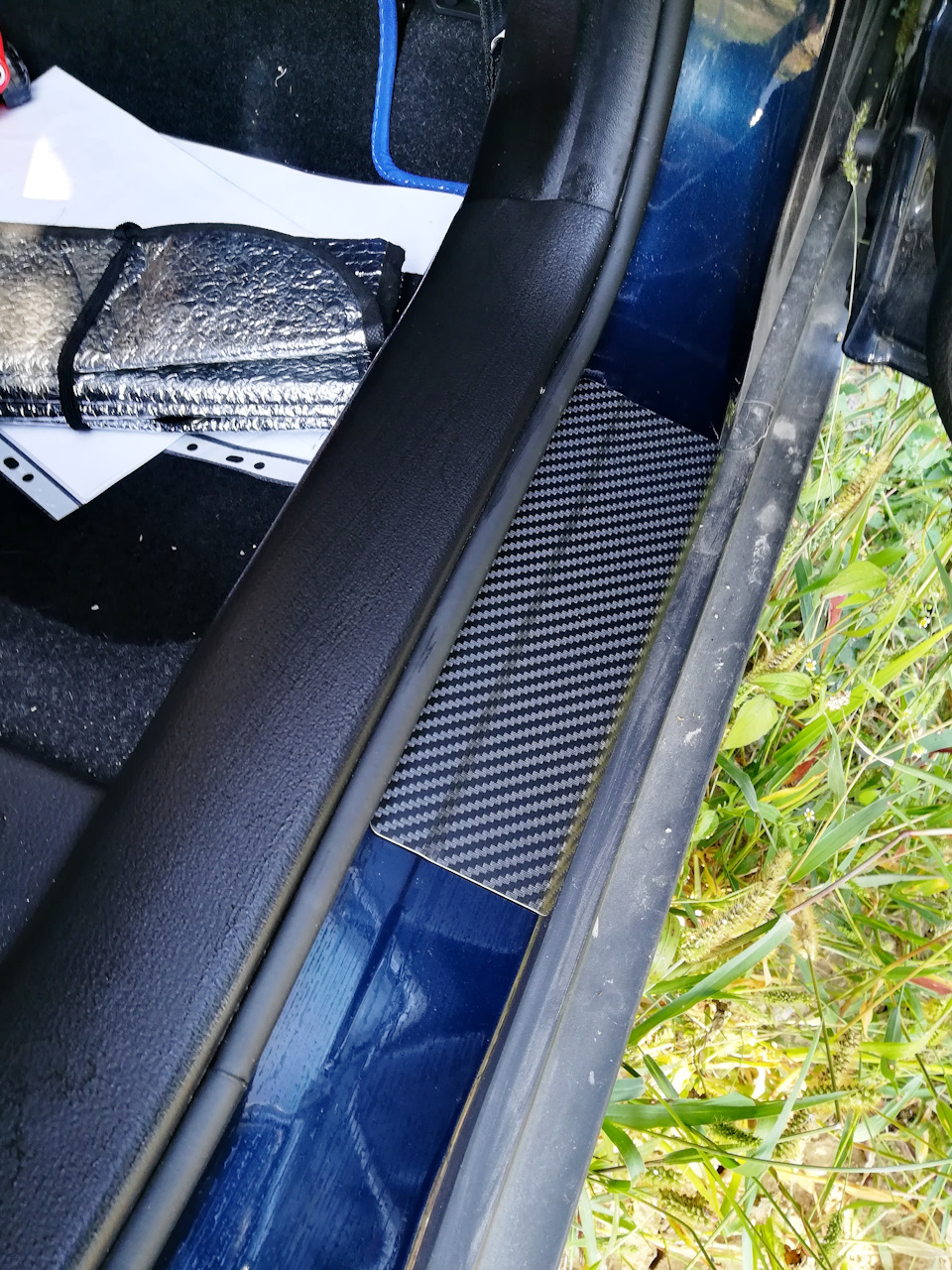 Накладки на пороги SX4 4