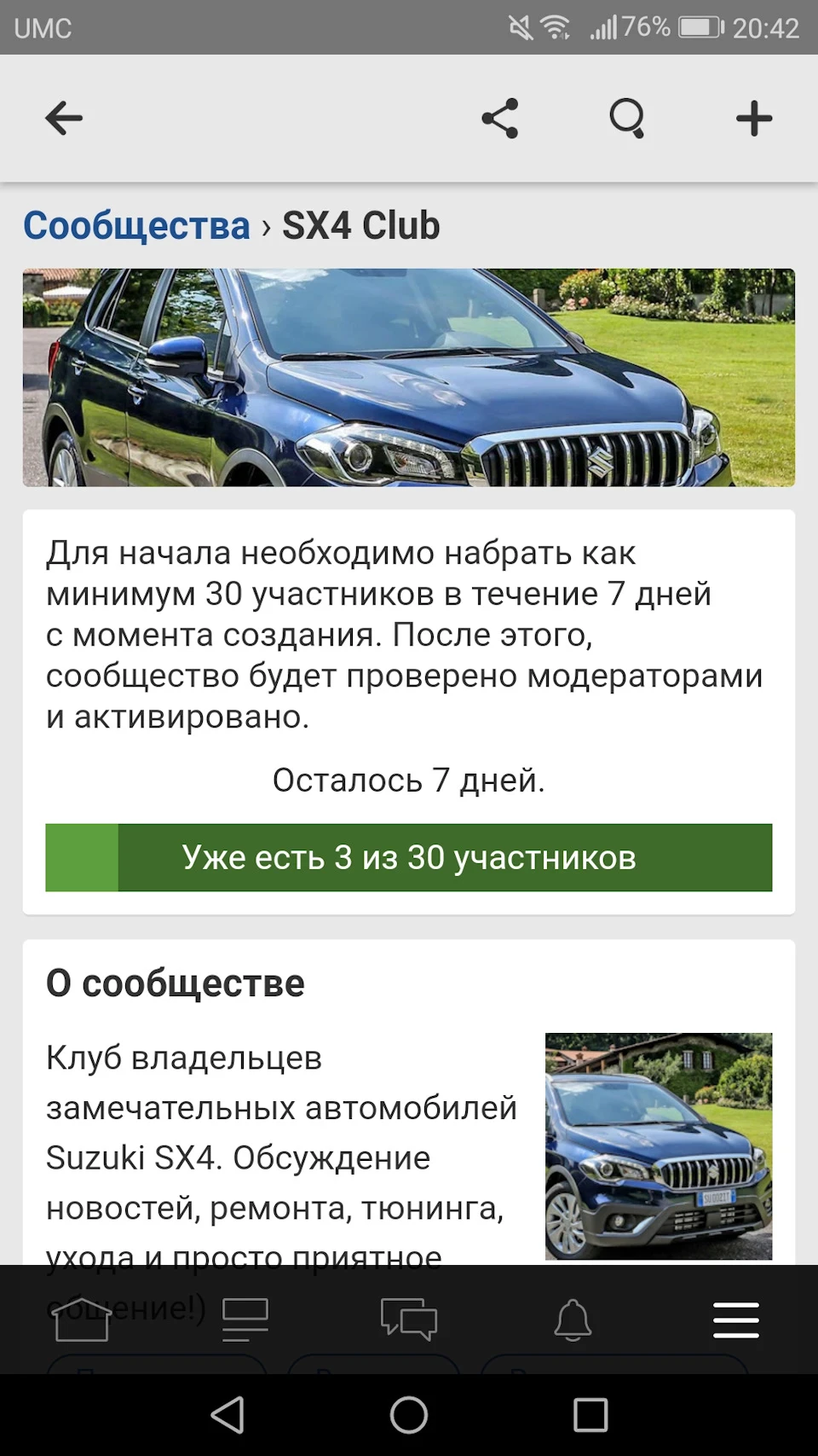 Вступаємо до першого та єдиного SX4 Club
