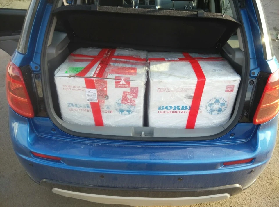 Прикупив нові диски Borbet RE