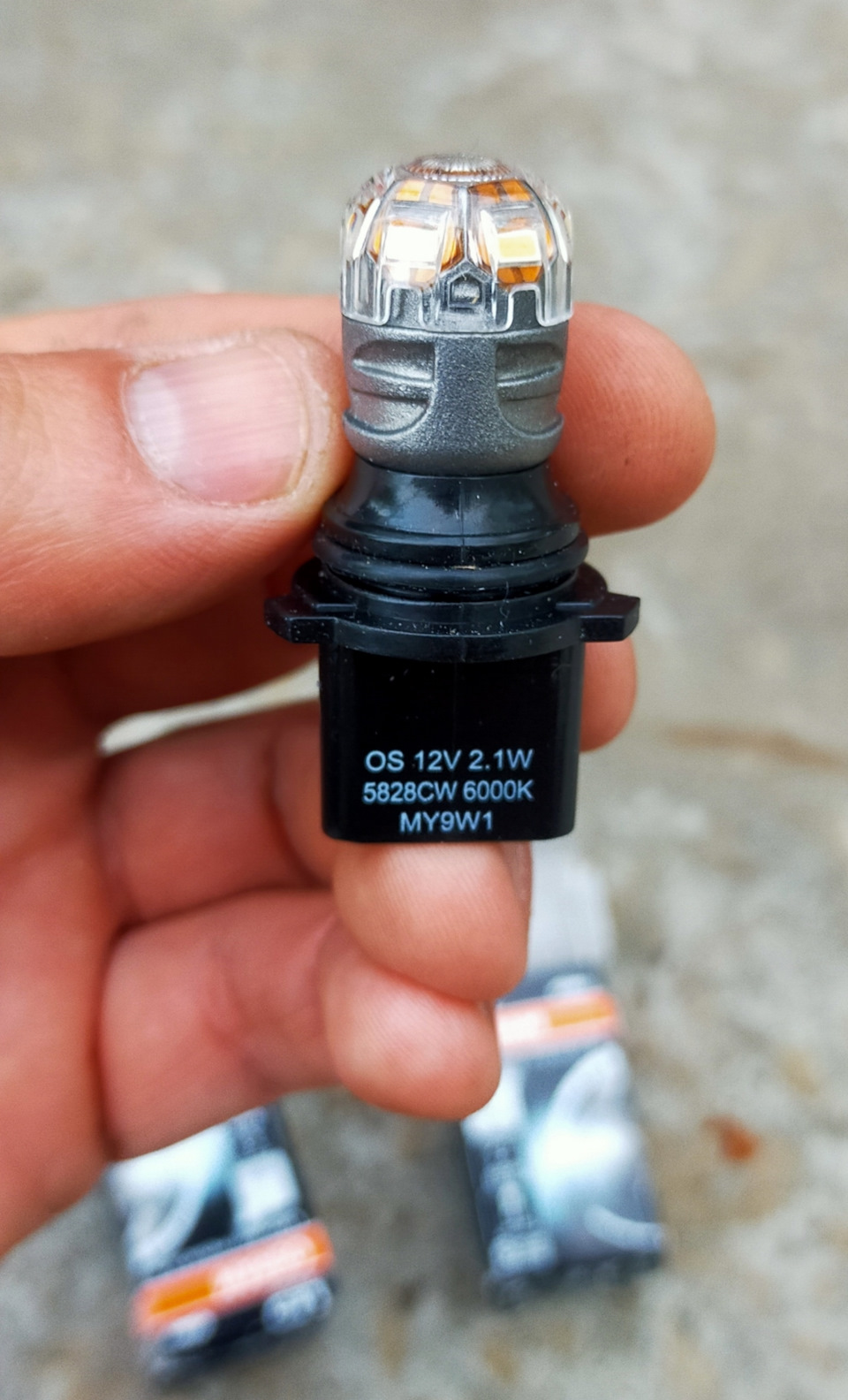 Led Osram в ДХО P13W 2