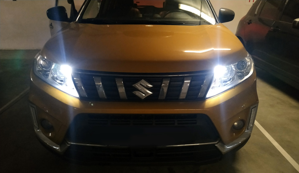 Поставив Led лампочки габаритів T10 6000K 1