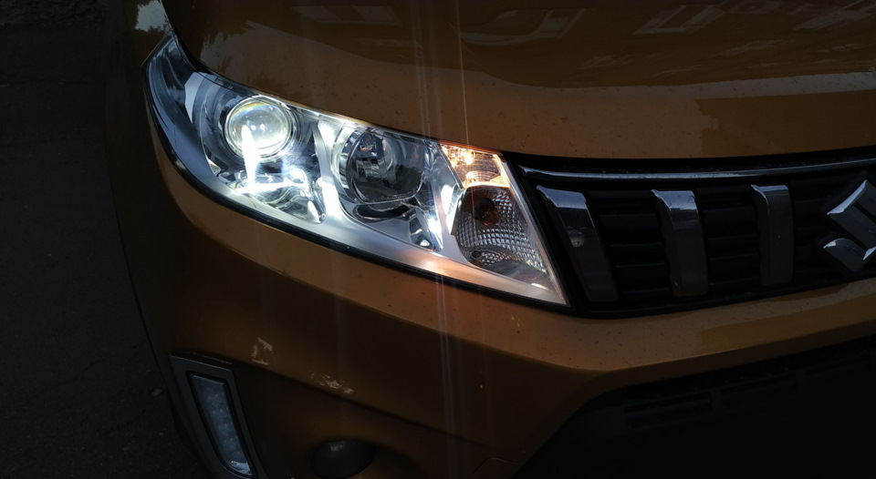 Поставив Led лампочки габаритів T10 6000K 4