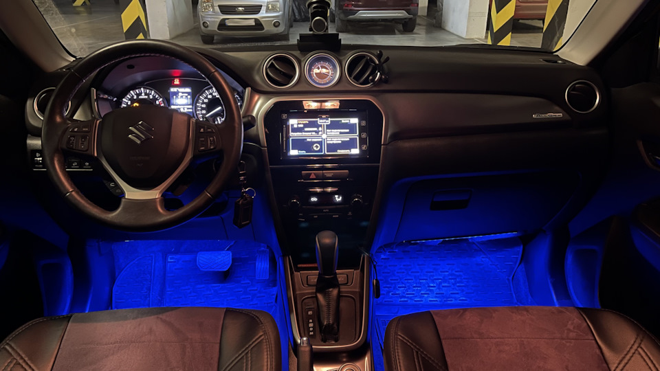 Встановлення підсвічування ніг Suzuki Vitara 1.4 1