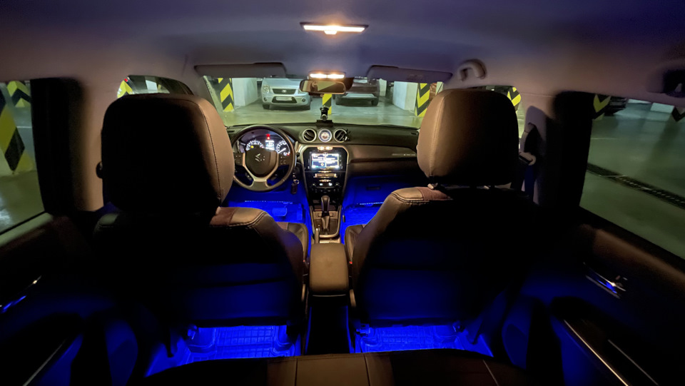 Встановлення підсвічування ніг Suzuki Vitara 1.4 2