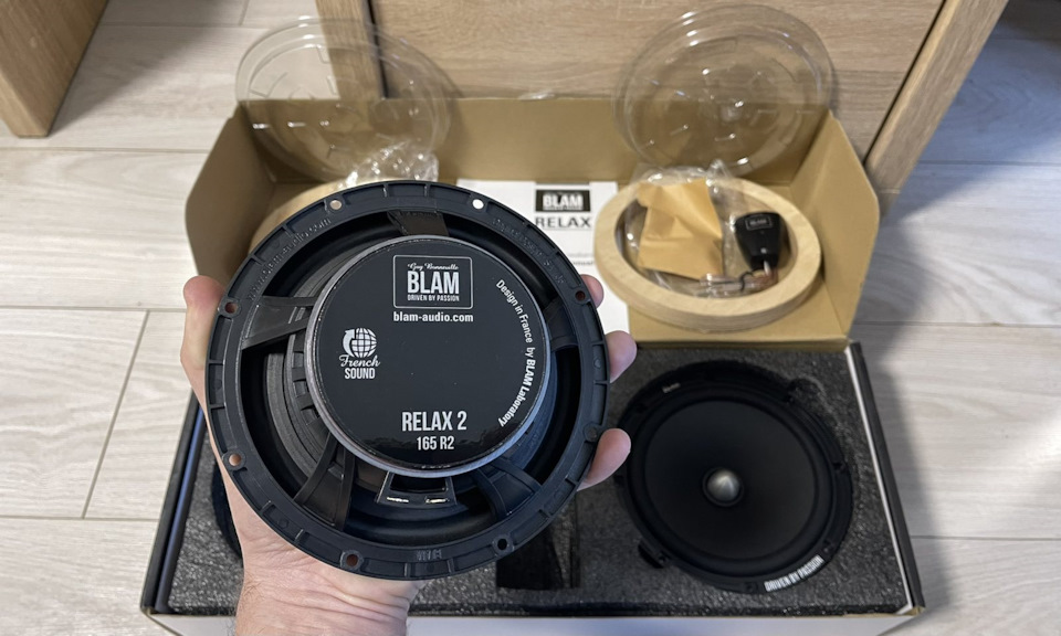 Замінив штатну акустику на Blam 165 R2S 4