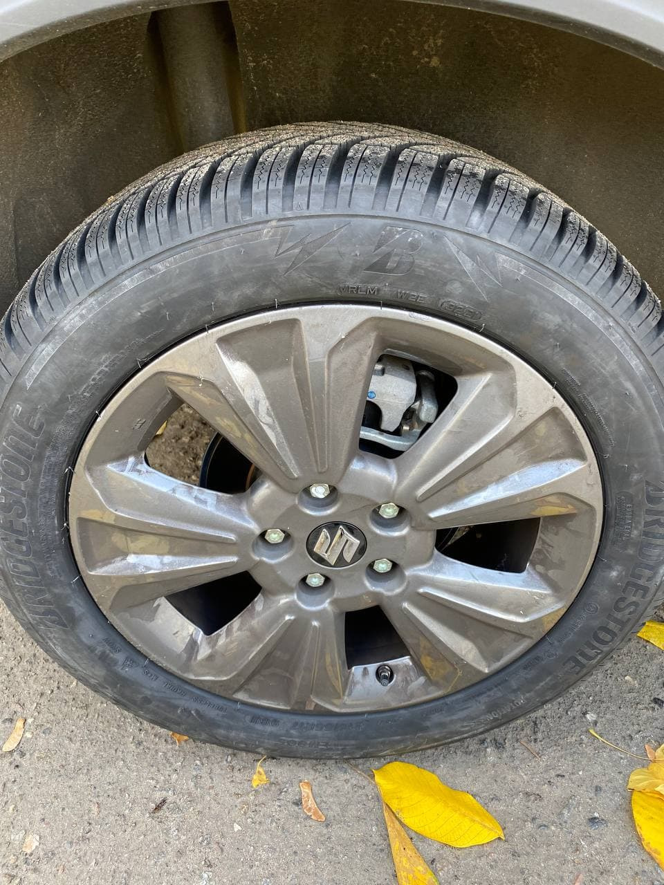 Suzuki Vitara переобулся Bridgestone Blizzak 4
