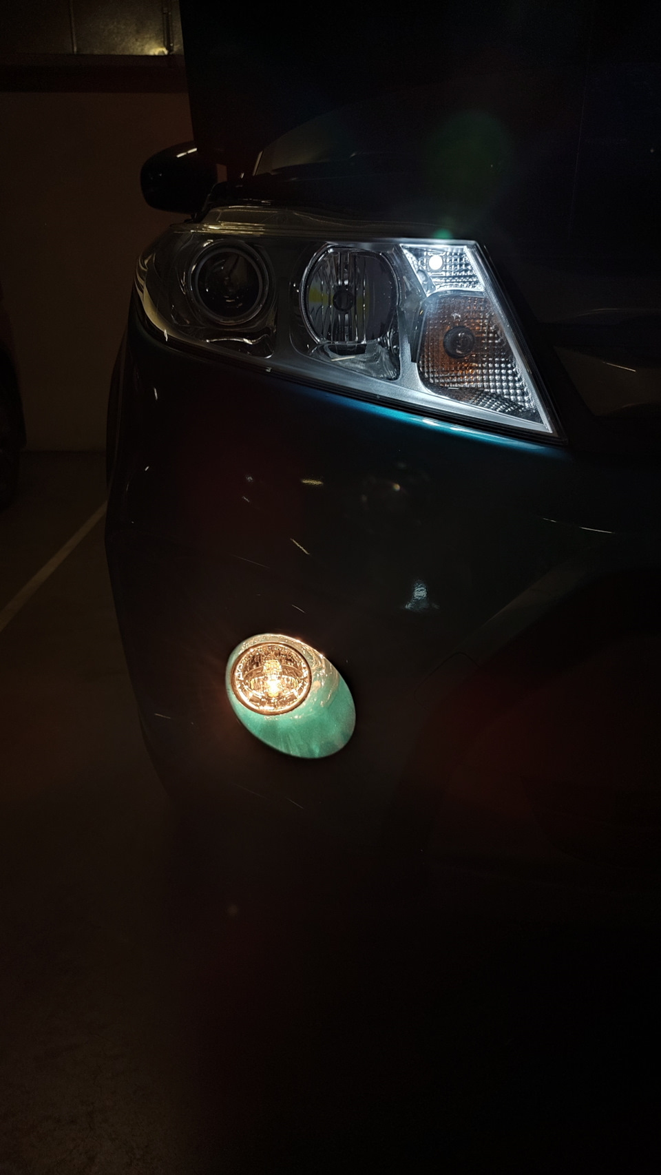 Змінив лампочки в ДХО на світлодіодні LED ПТФ Osram P13W Suzuki Vitara 1.6 3