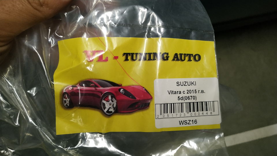Встановив Дефлектори вікон (вітровики) Suzuki Vitara 2015-, Cobra Tuning - VL, S52115 5