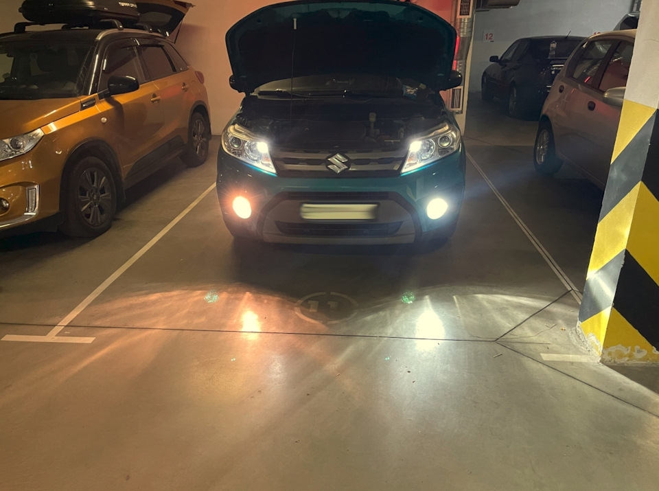 Замінив лампочки у ПТФ Suziki Vitara 2018 на LED Pulso H8 5