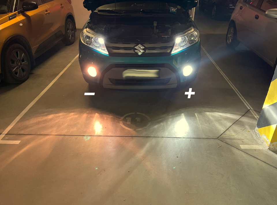 Замінив лампочки у ПТФ Suziki Vitara 2018 на LED Pulso H8 4