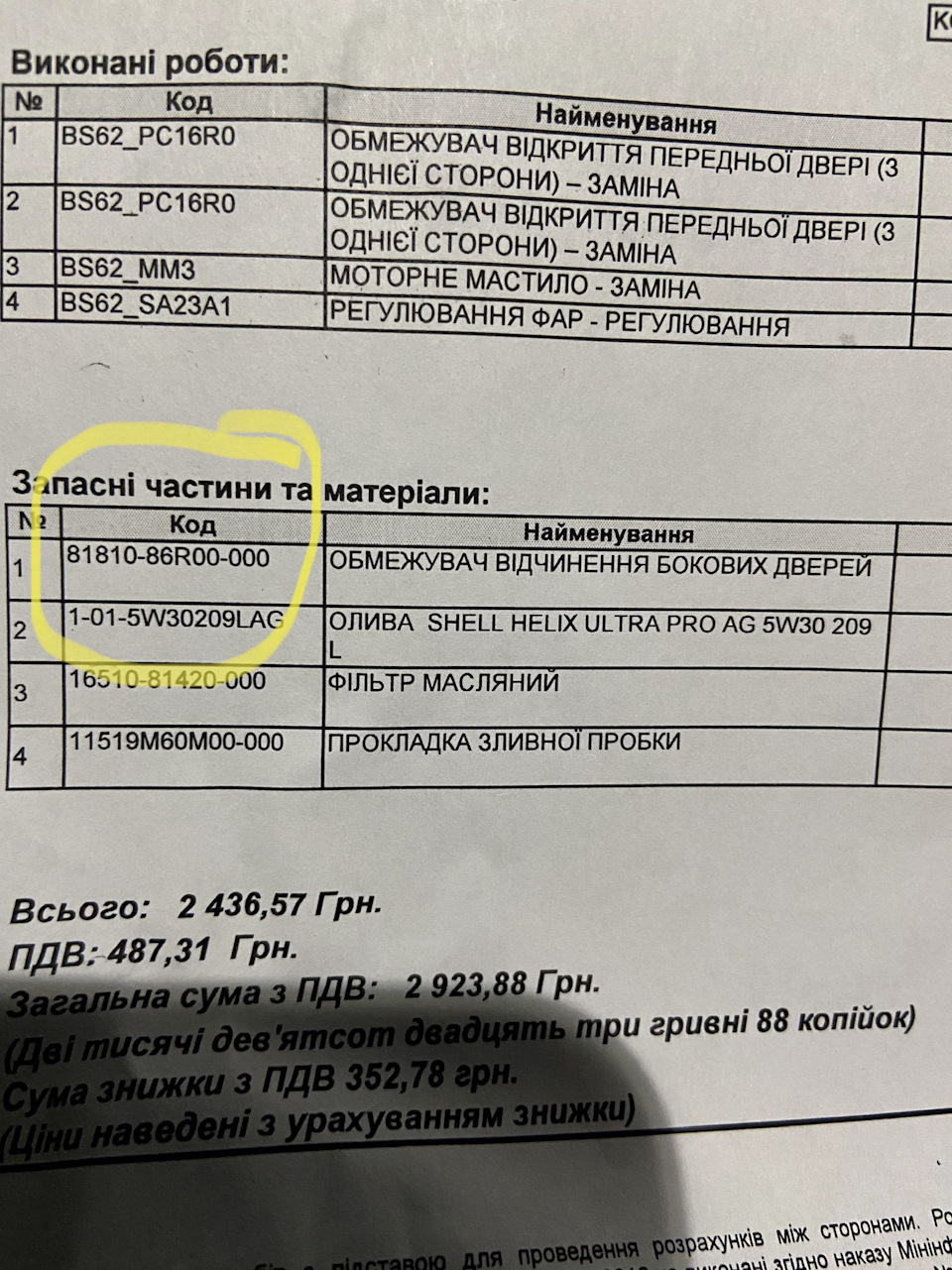 Заміна обмежувачів дверей 4