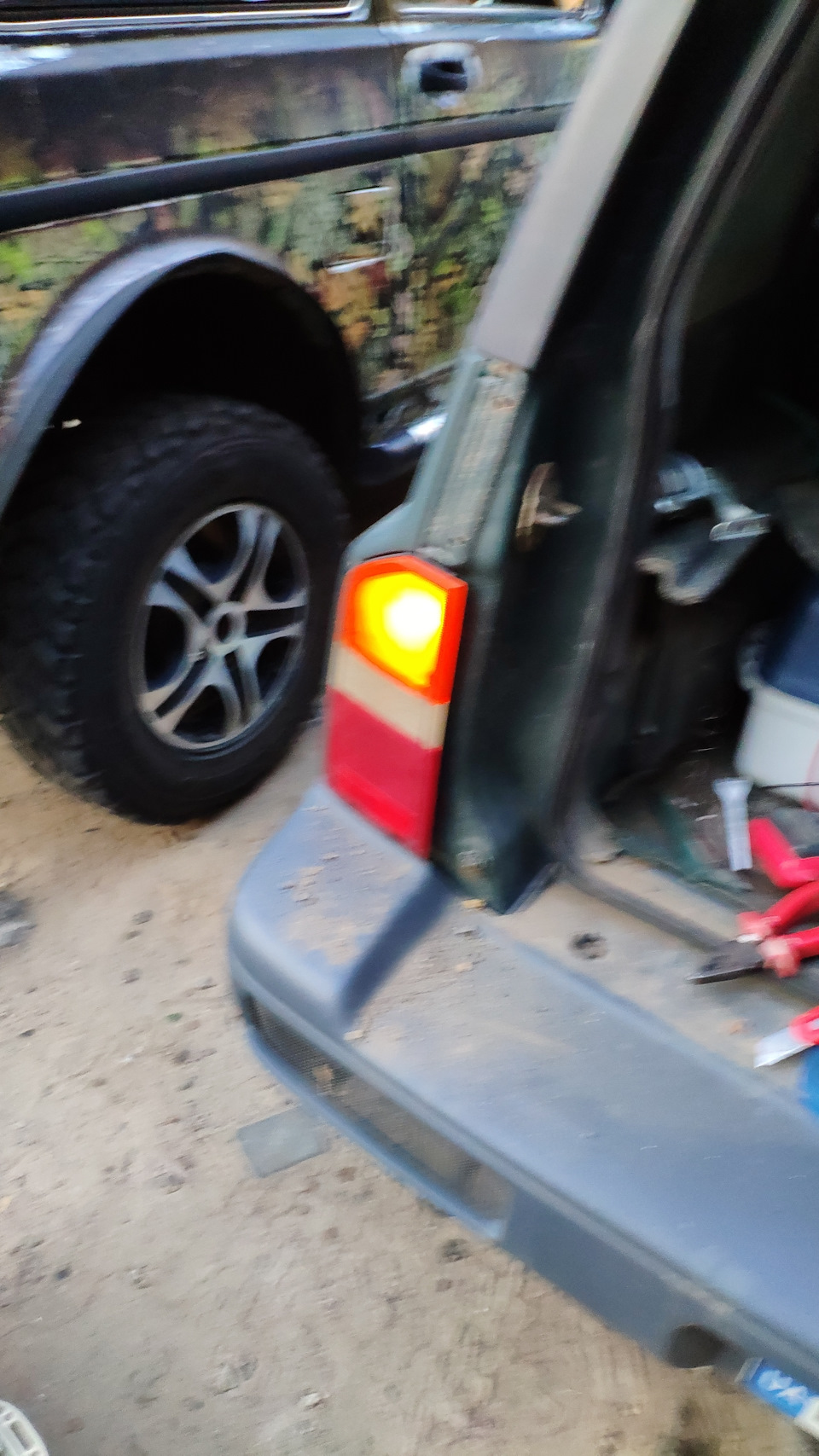 Просто поворотник згорів... 4