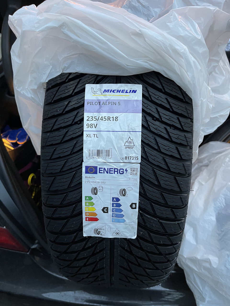 Зима буде з Michelin Pilot Alpin 5 3