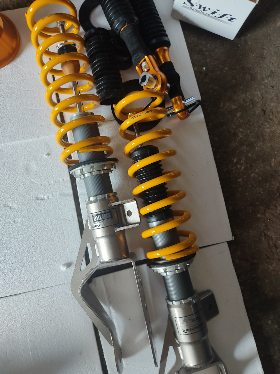 Встановлення Ohlins на Tesla model3 3