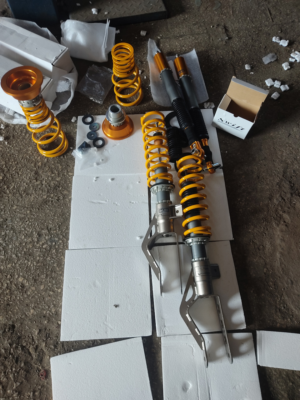 Встановлення Ohlins на Tesla model3 2