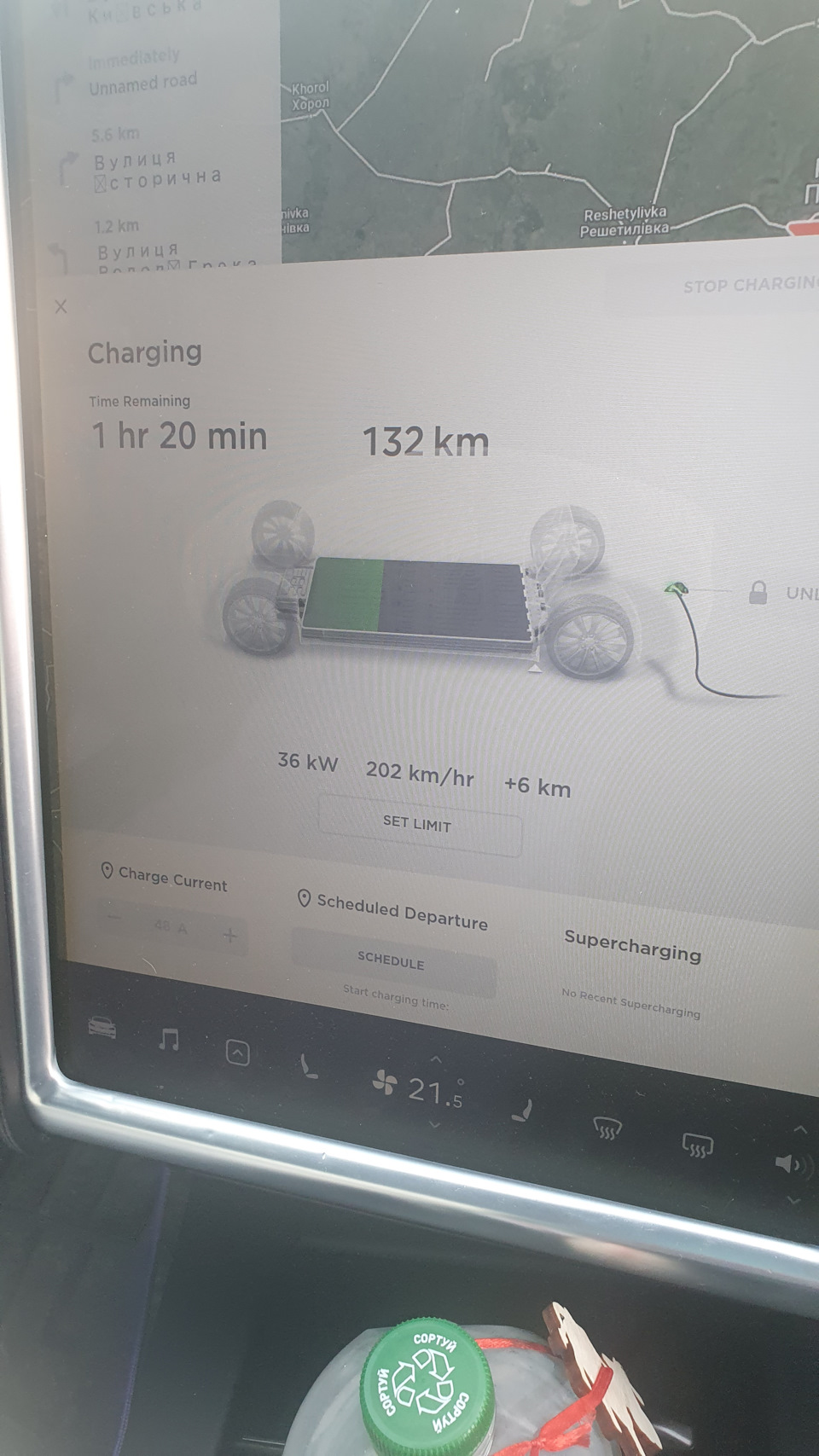 Подорож взимку на Tesla S 5