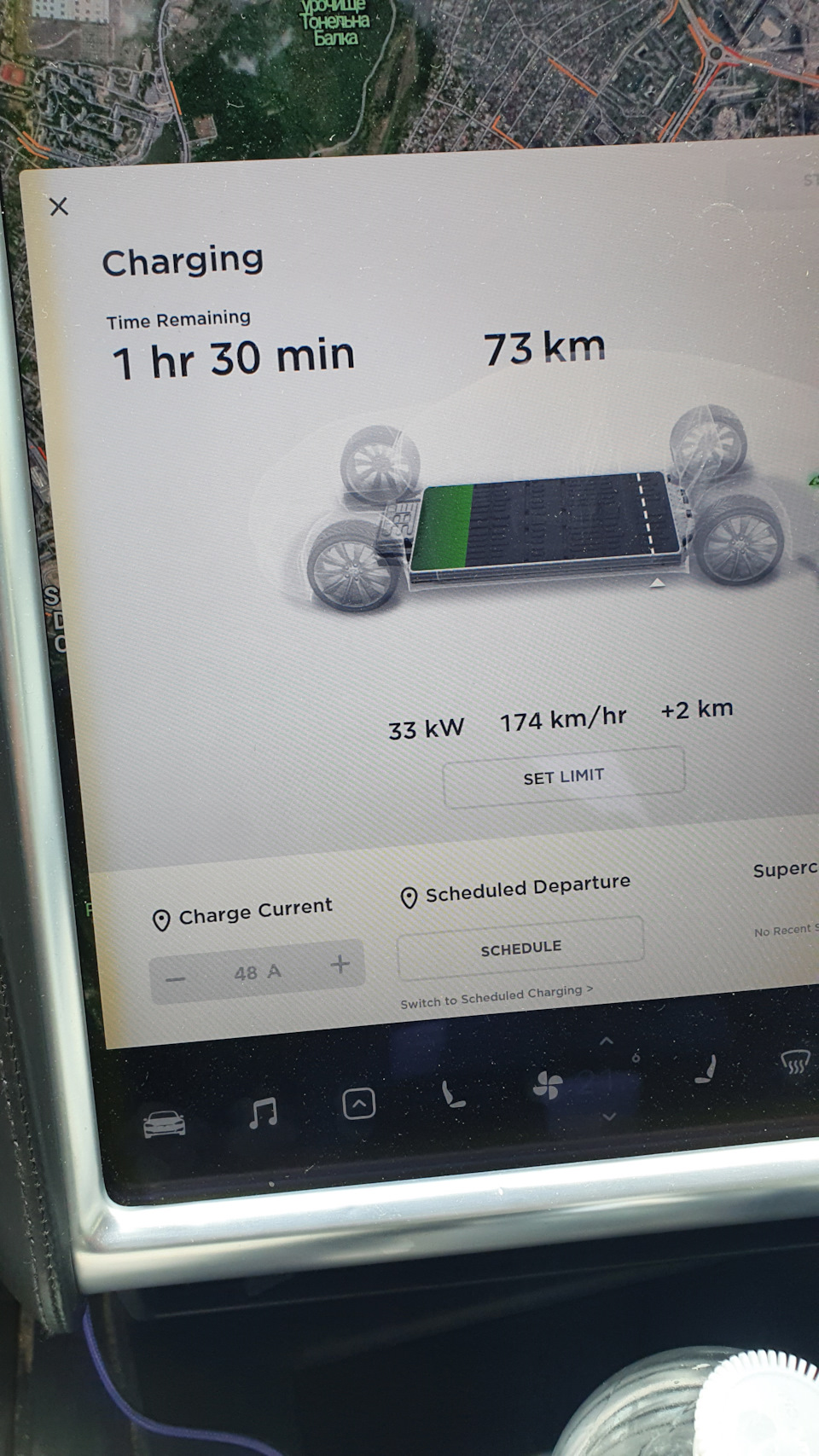 Tesla S швидкі зарядки chademo. 4