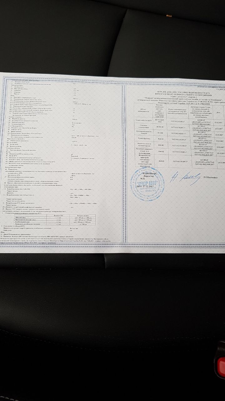 Сертифікація. Страхування. ТО. Ціни. 2