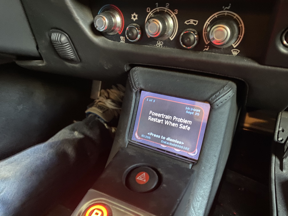Перша спроба запустити Roadster 5