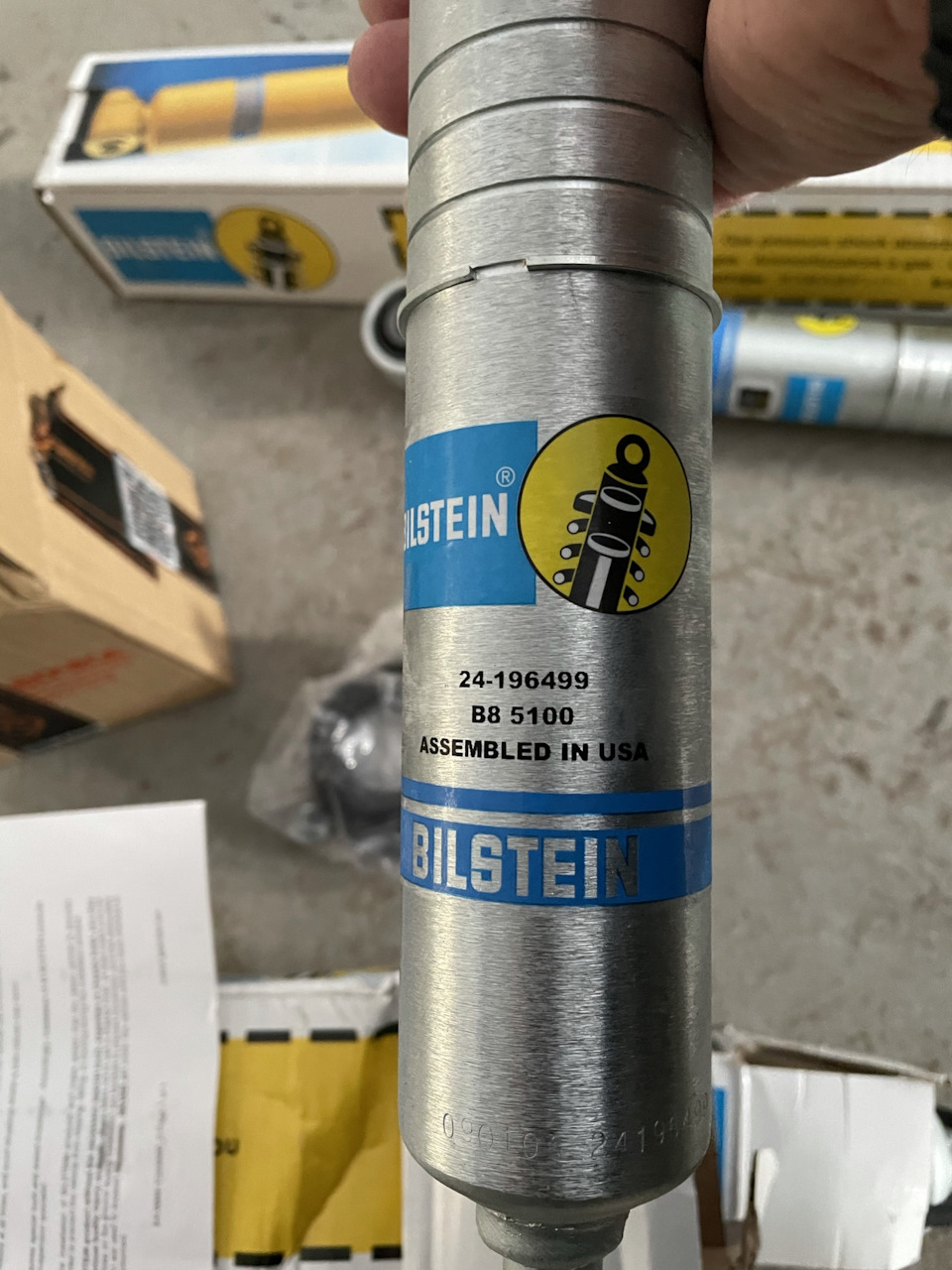 5100 Bilstein Shocks & Wheel Locks 4