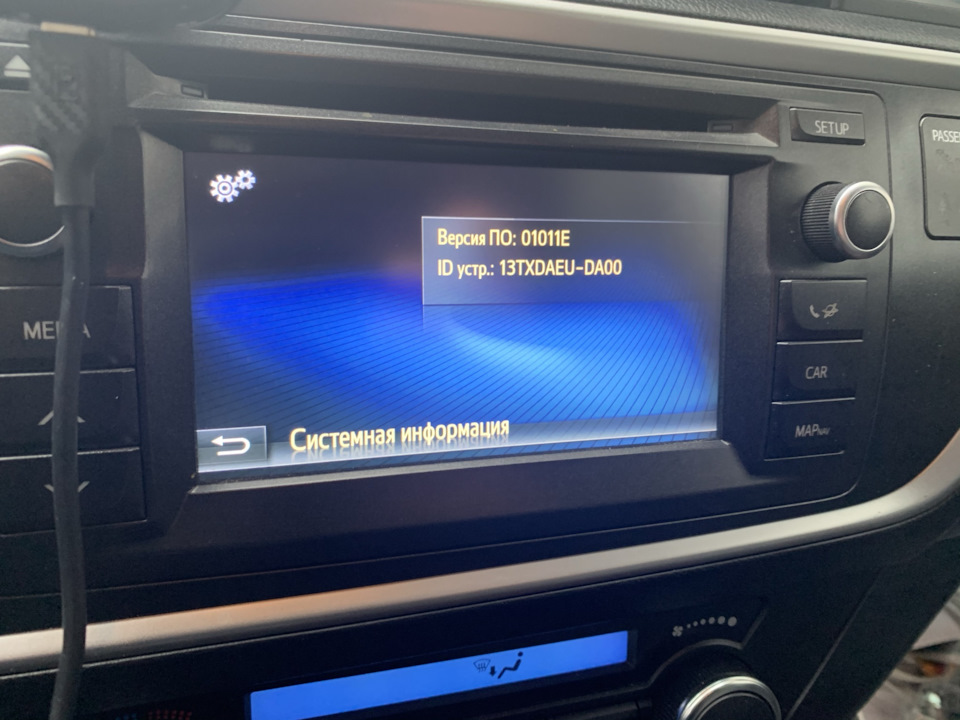 Оновлення штатного ГУ Toyota Touch на Toyota Touch 2 with Go - Plus 3