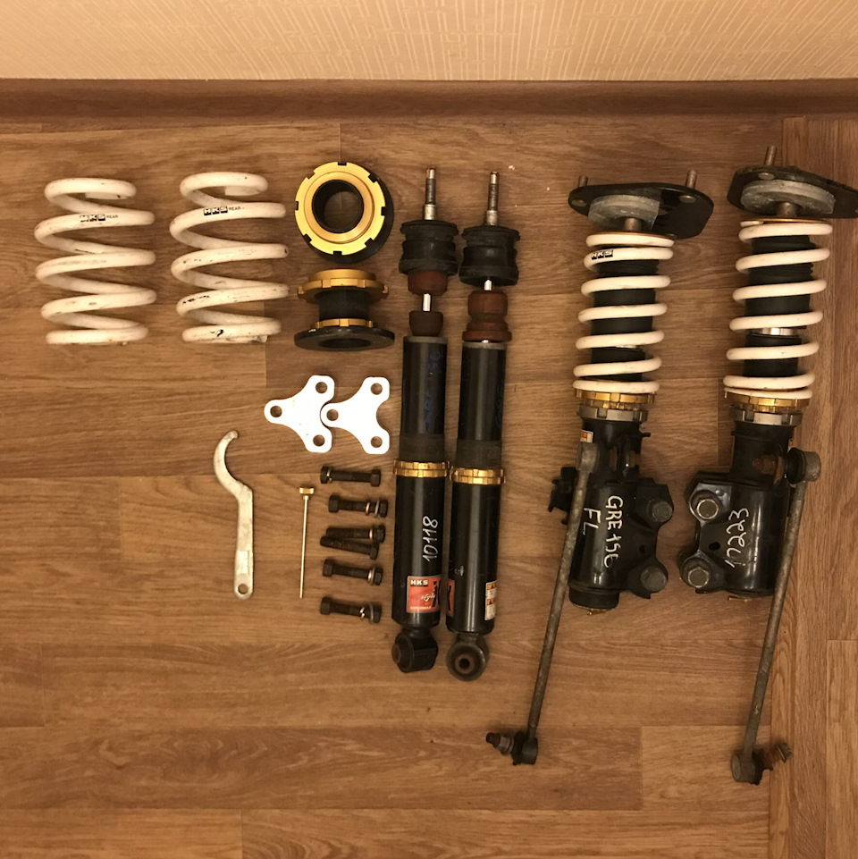 Покупка койловерів HKS Hiper Max Style X 3