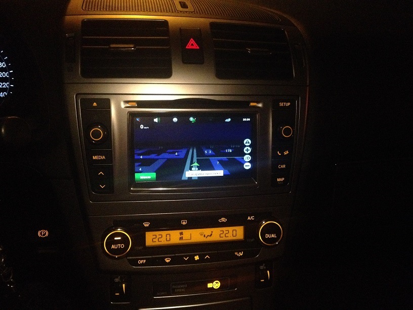 Встановлення додаткового модуля GPS до Toyota Touch 2 3