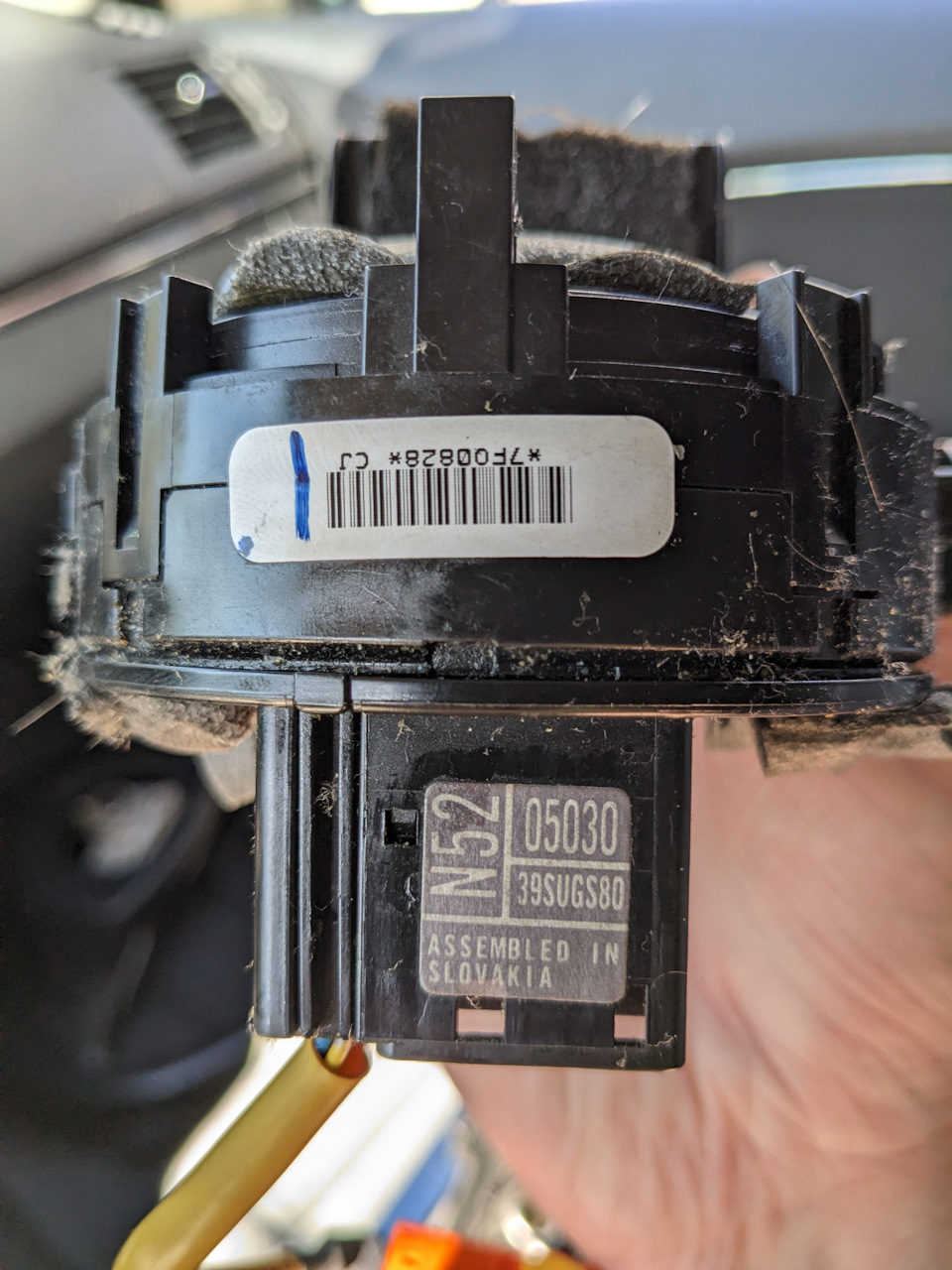 Шлейф подушки безпеки керма. 3