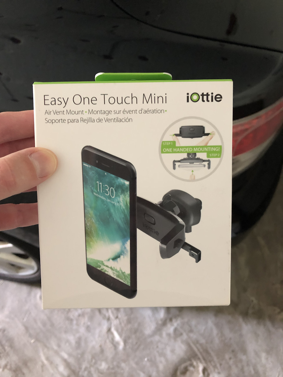 Купив собі власник для мобільних пристроїв iOttie Easy One =) 1