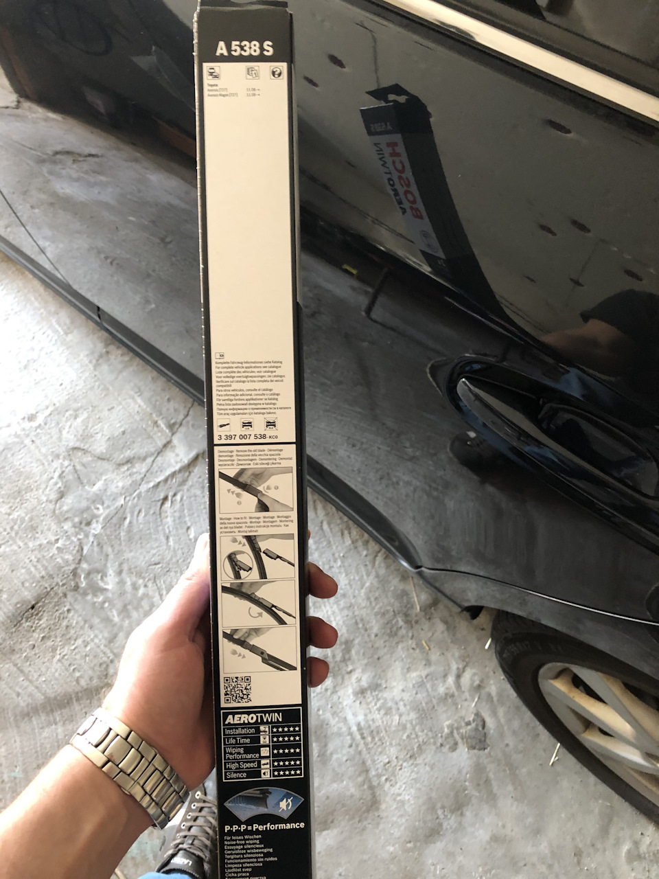 Прикупив двірники BOSCH 3 397 007 538 =) 2