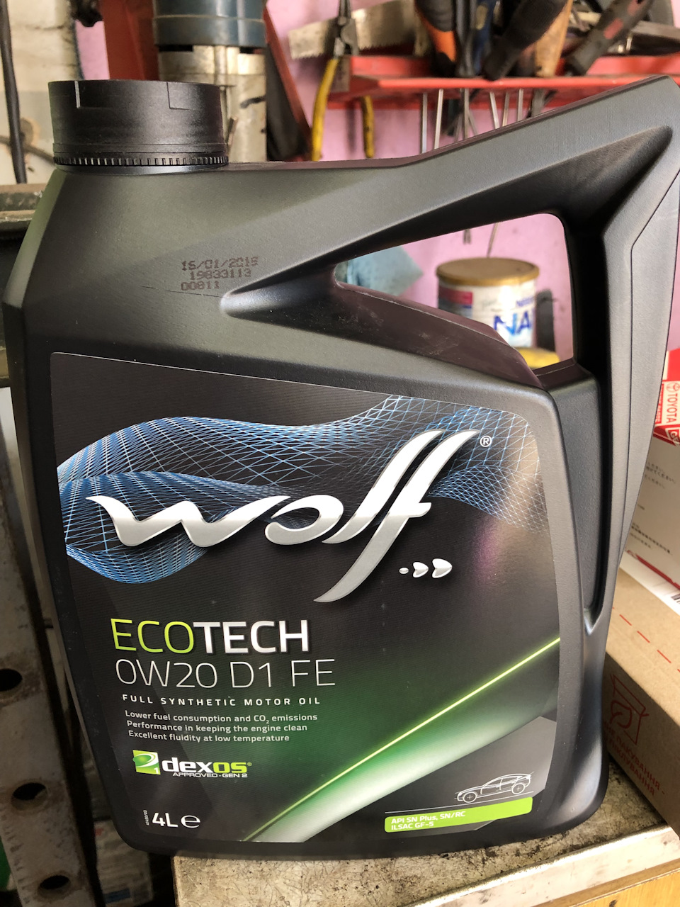 Заміна мастила WOLF ECOTECH 0W-20 D1 FE в ДВС =) 3
