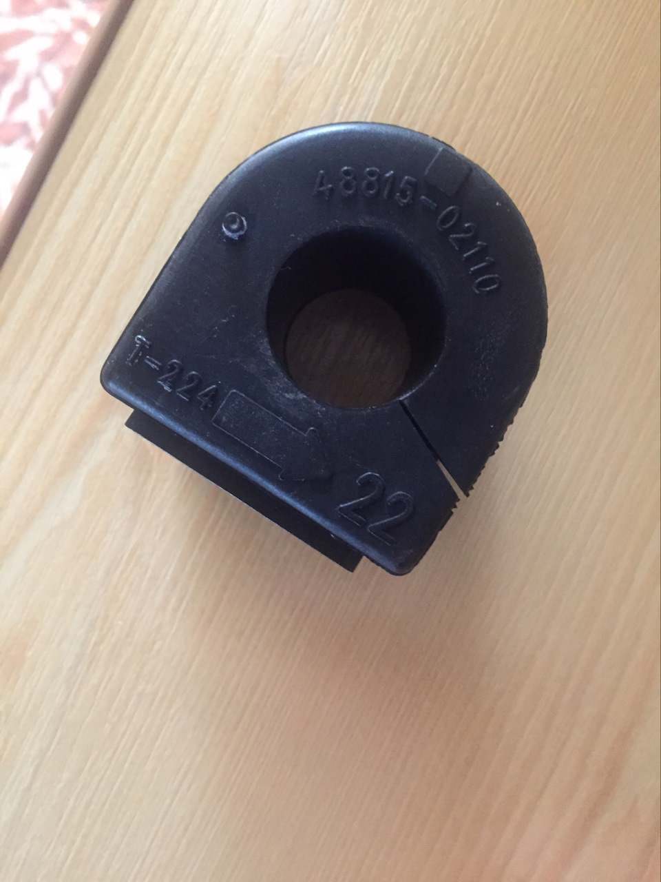 Заміна опорного підшипника на стійці та передніх втулок стабілізатора 3