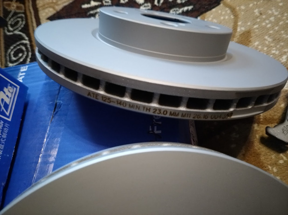 Нові гальма, фарбування супортів та барабанів 2