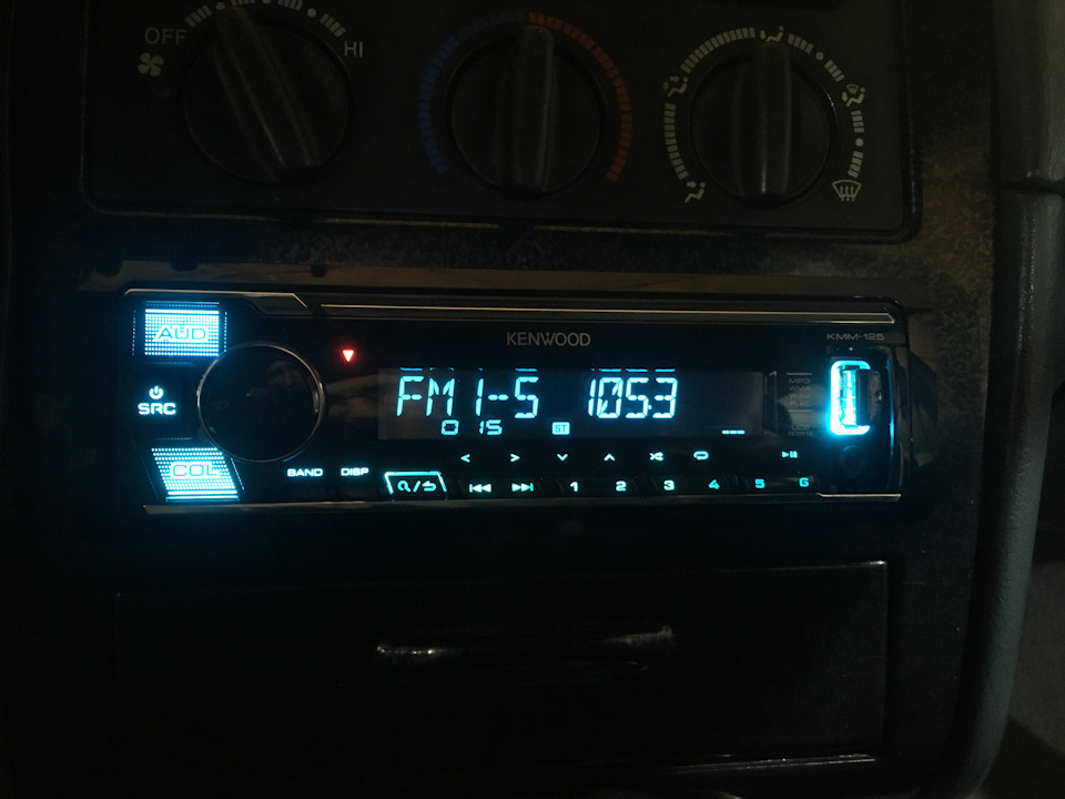 Автомагнітола Kenwood KMM-125 2
