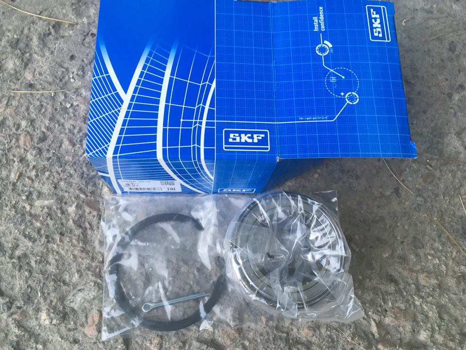 Підшипник маточини SKF VKBA3979, кульова CTR CBT-40, розвал 2