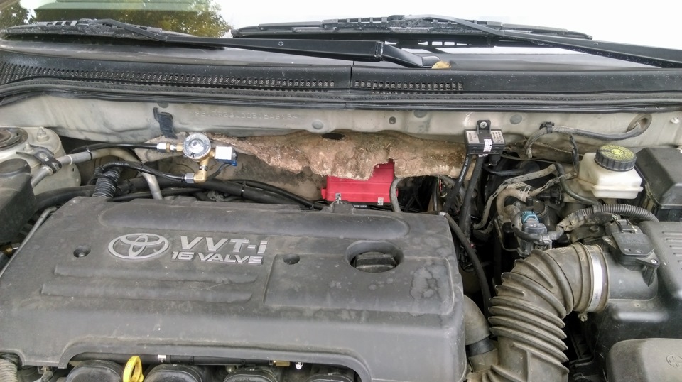 Avensis и ГБО 2