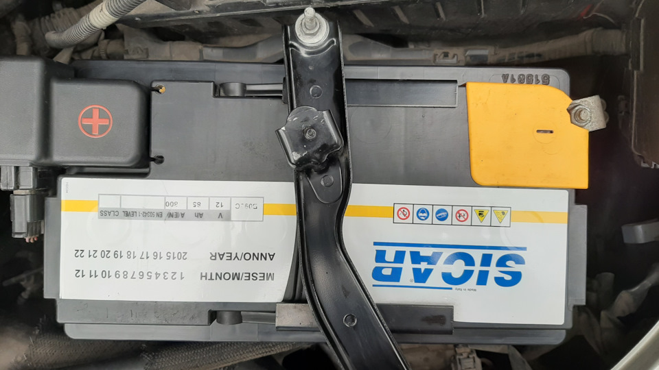 Акумулятор Sicar 85Ah 800A (B092C) 2