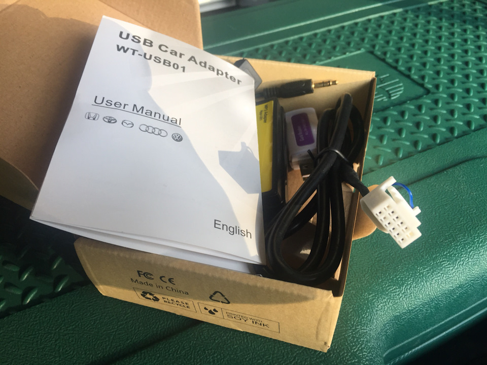 AUX USB в штатну W58831 3