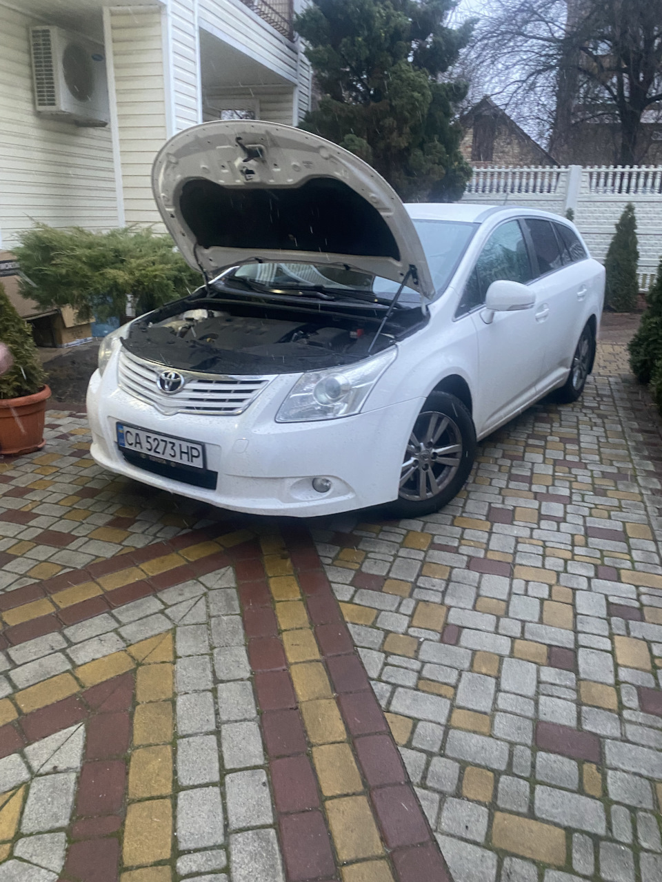 Газовий упор капота 2