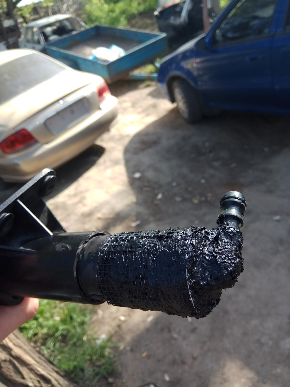 Установка парктроніка, заміна лампи ближнього світла та сюрприз від минулого власника) 2