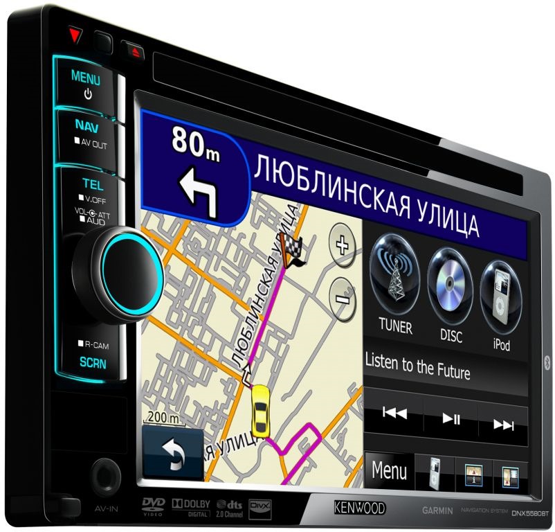 Новий Kenwood DNX5510BT 1