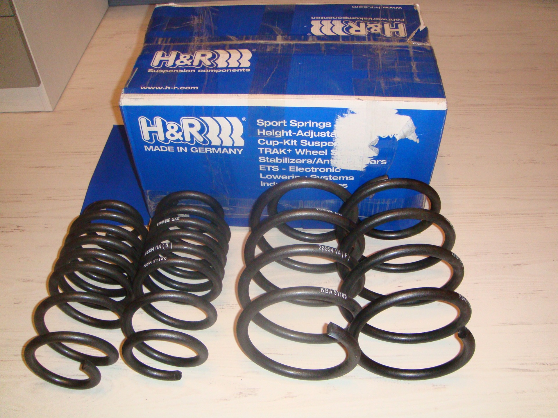 заниження H&R -35mm 2