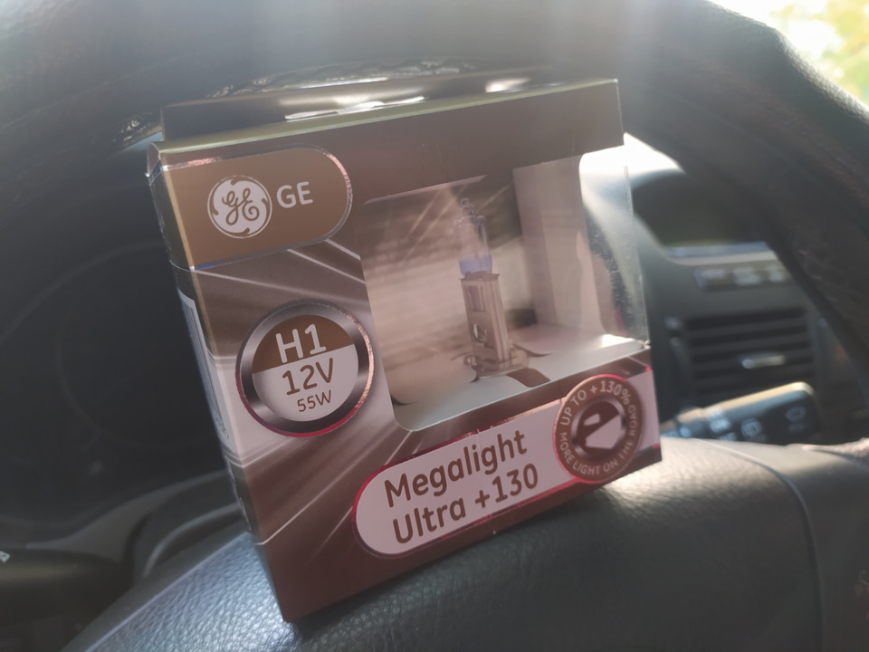 Дале світло GE Megalight Ultra +130% 2