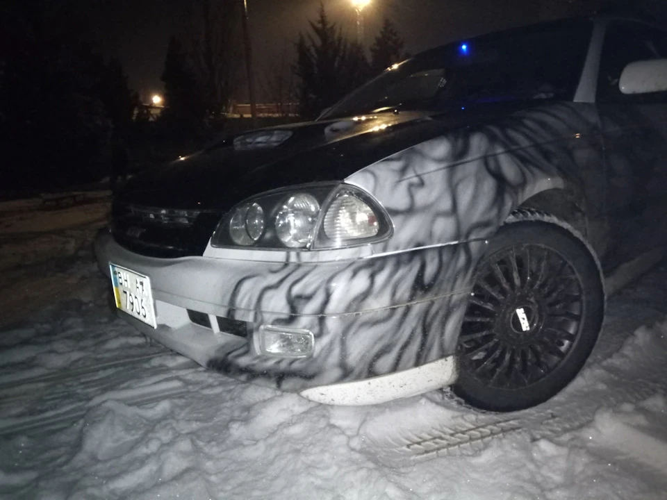 Перший сніг, дрифт (як умію)