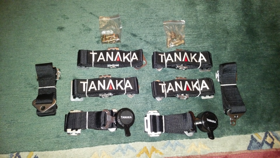 57. Tanaka, 4-point Camlock Racing Seat Belts 2