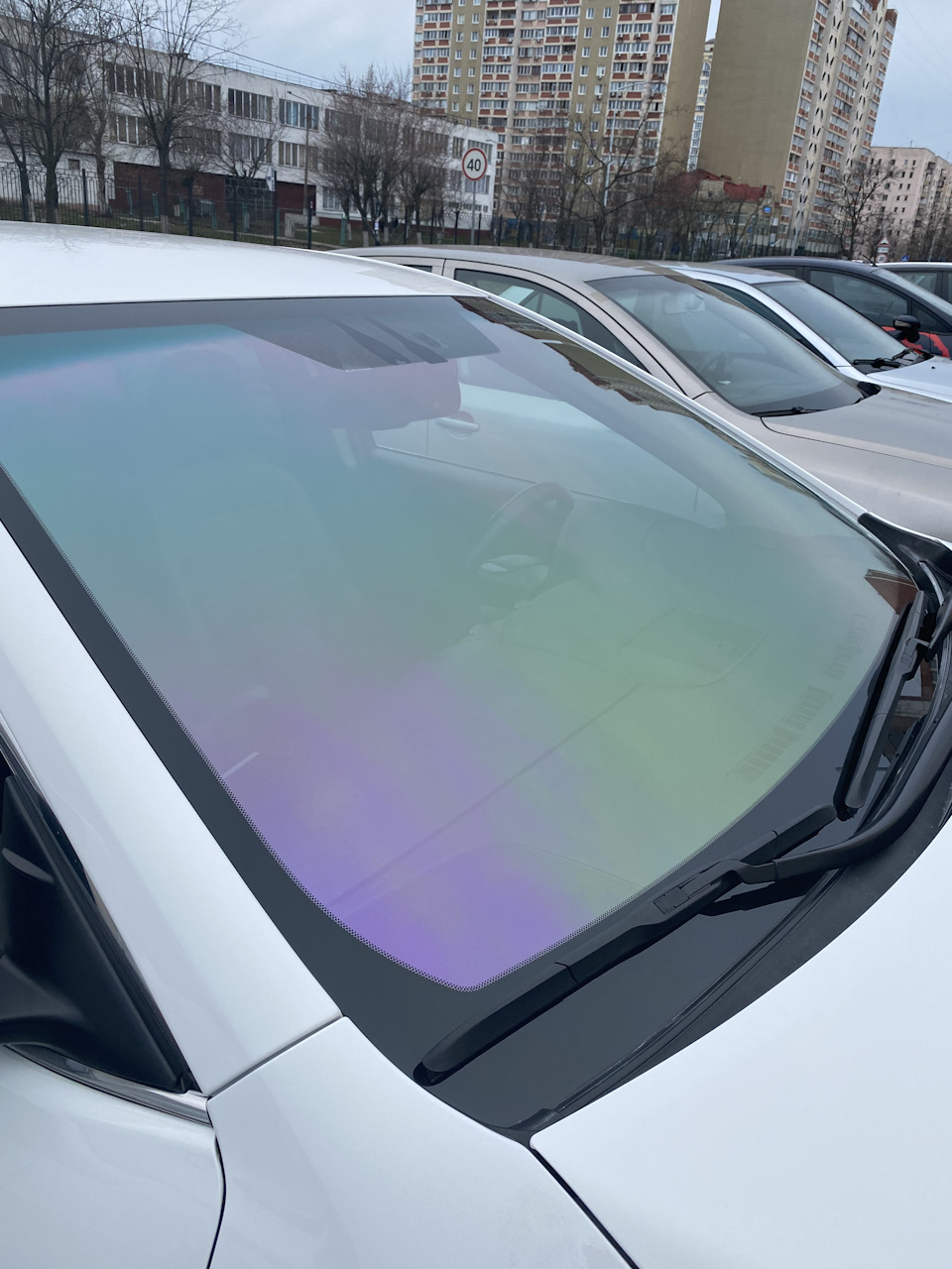 Атермальна в лоб (Ultra Vision light blue) 4